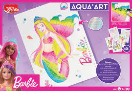 Maxi Set Aqua Art Barbie Maped 907063